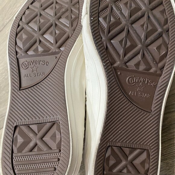 Converse Chuck Taylor All Star Butterfly Crochet Low Top Sneaker 7.5 - Picture 9 of 11